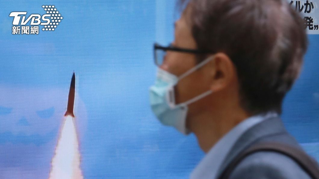 日本防衛省急更正北韓飛彈發射次數。（圖／達志影像美聯社）