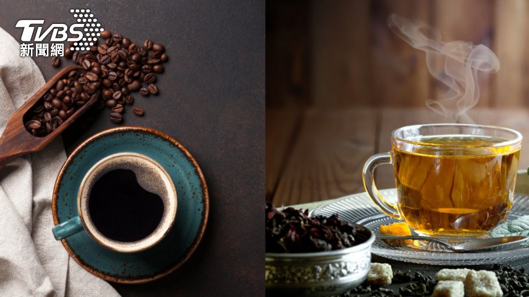 據研究指出，喝茶與咖啡，有助於降低中風、失智風險。（示意圖／shutterstock達志影像）