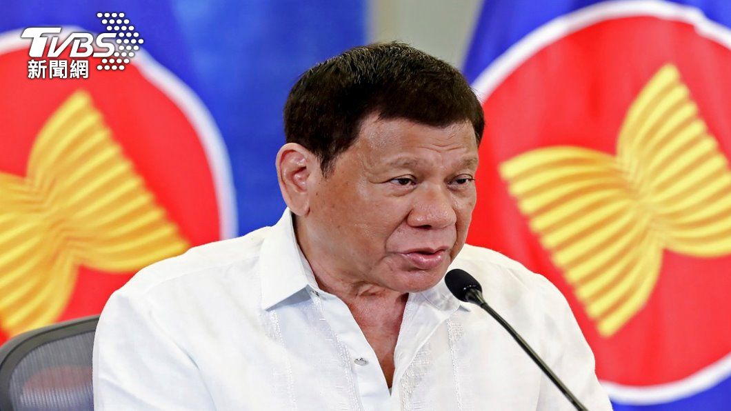 菲律賓總統杜特蒂。（照片來源：AP）