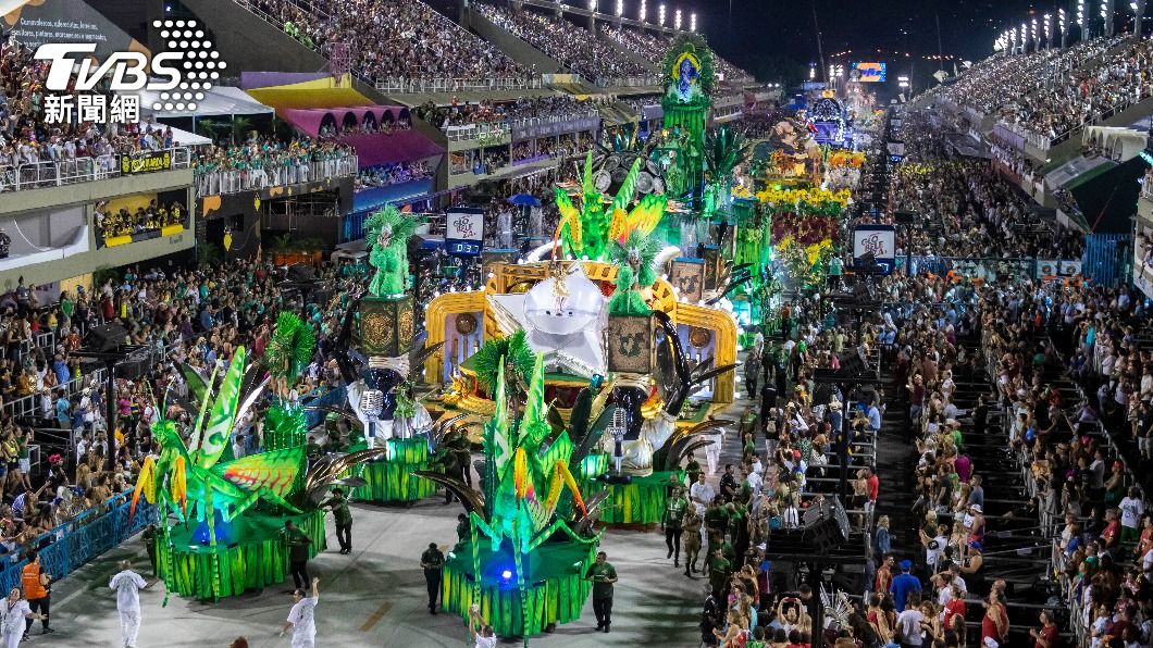圖為去年舉辦的巴西嘉年華。（圖／達志影像美聯社）