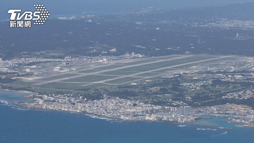 日本沖繩嘉手納空軍基地。（圖／達志影像美聯社）
