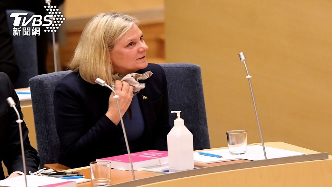 安德森是瑞典首位女總理。(圖/路透社)
