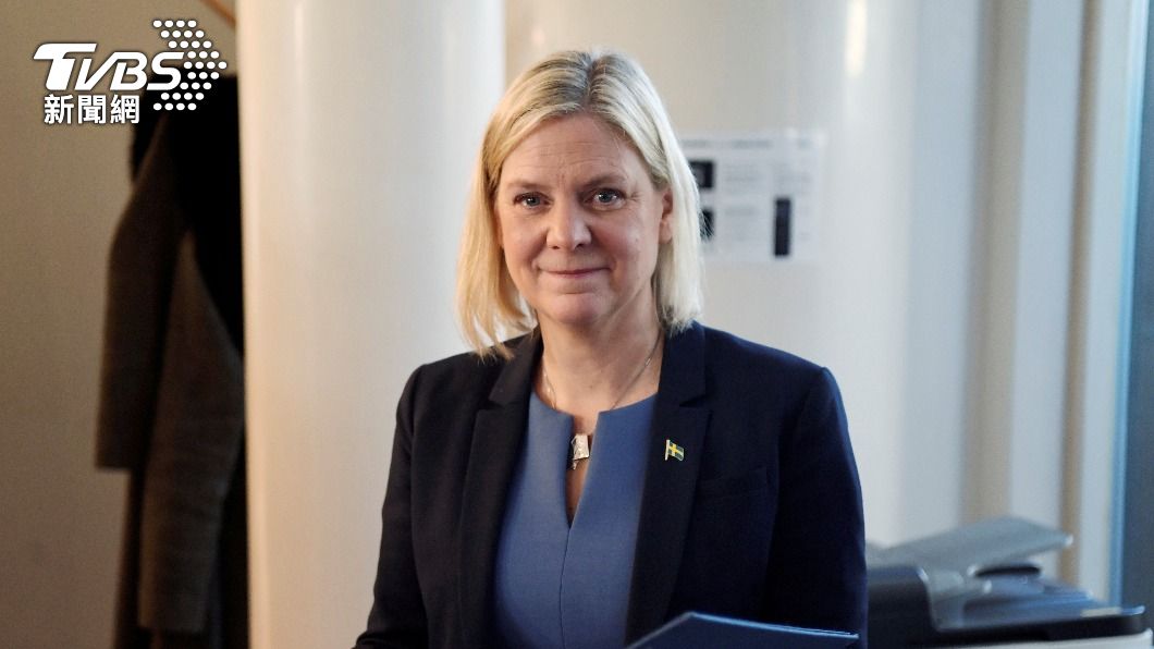 安德森再度當選為新總理。（圖／達志影像路透社） 還是她！瑞典女總理「7小時下台」　一週內再度當選