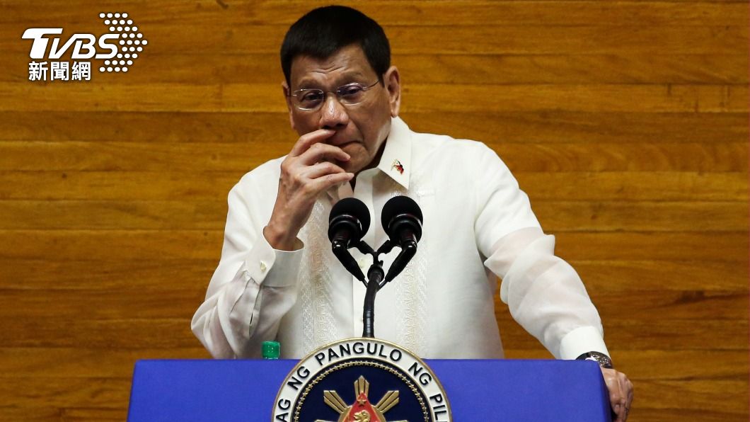 菲律賓總統杜特蒂。（圖／達志影像路透社）