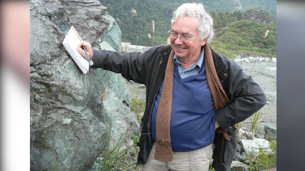 法國地質學家安朔葉（Jacques Angelier）。（圖／公視提供）