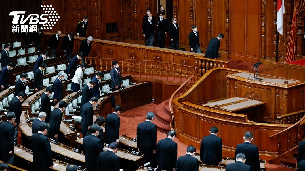 日本國會臨時會開議。（圖／達志影像路透社）