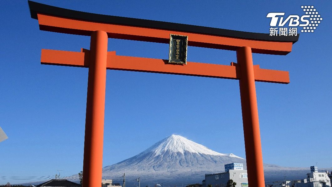 日本富士山。（圖／達志影像美聯社）