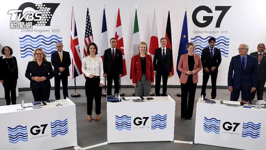 在英格蘭利物浦舉行的G7外長會議今進入最後階段。（圖／達志影像美聯社）