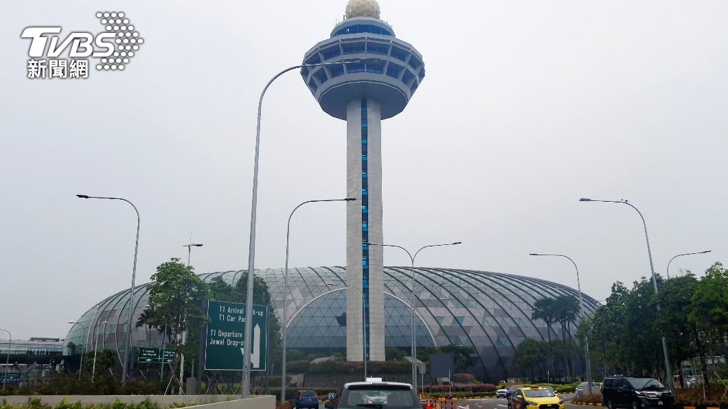 新加坡星樟宜機場。（圖／達志影像路透社）