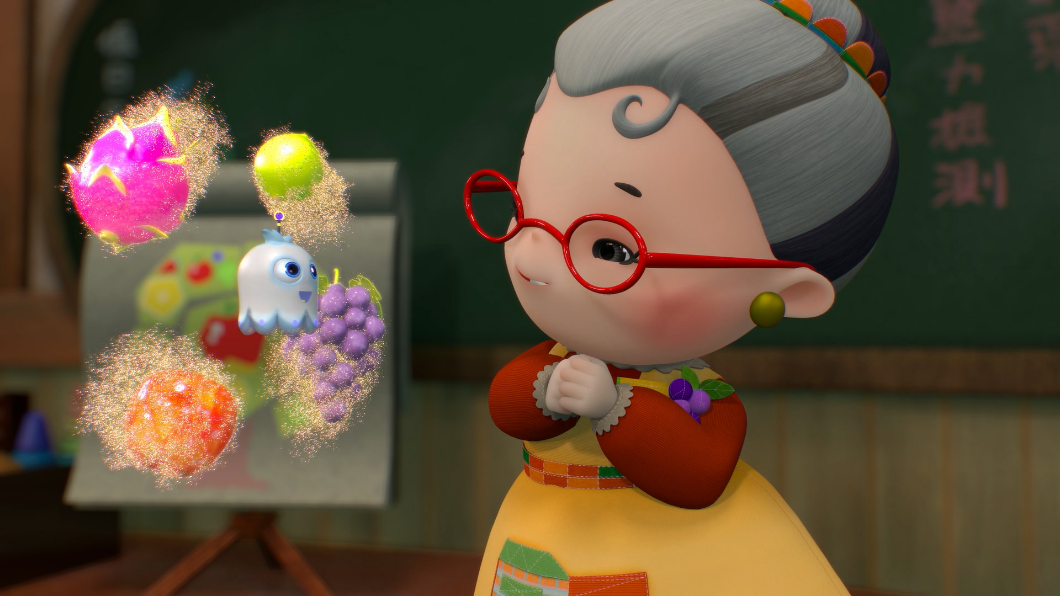 《妖果小學–水果奶奶的大秘密》結合台灣本土妖怪傳說及水果特色，希望透過水果奶奶角色動畫電影讓孩子更認識在地文化。（圖／公視提供）