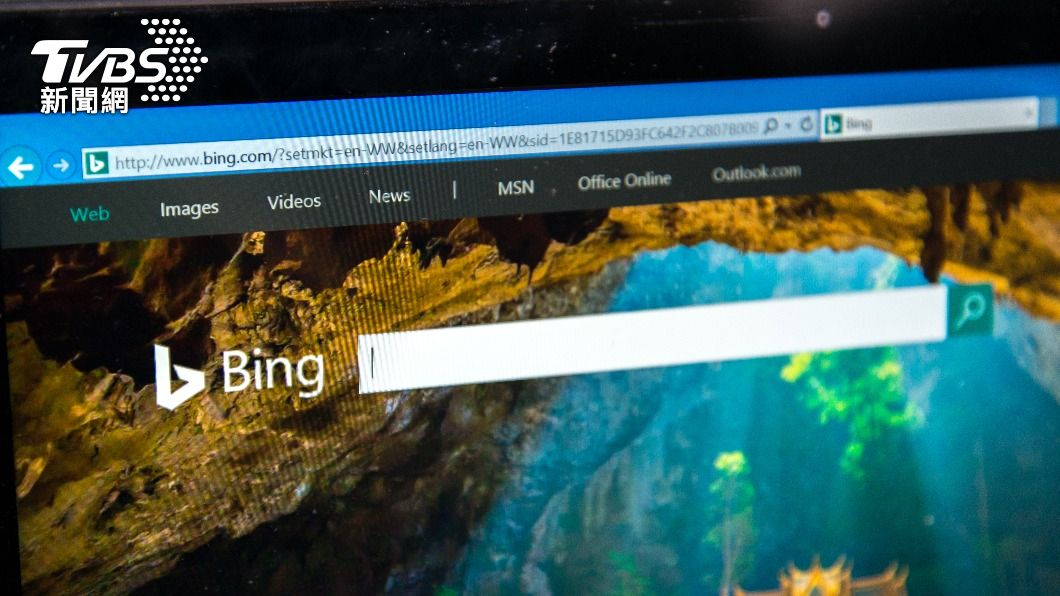 網路搜尋引擎Bing。（示意圖／shutterstock 達志影像）