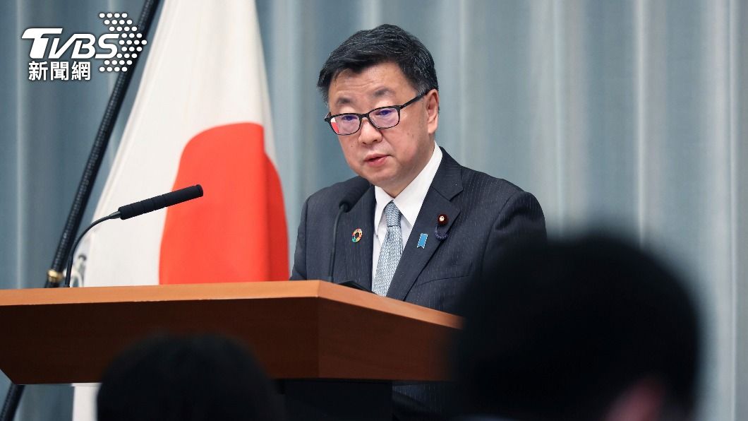 日本內閣官房長官松野博一宣布不派官員出席北京冬奧。（圖／達志影像美聯社）