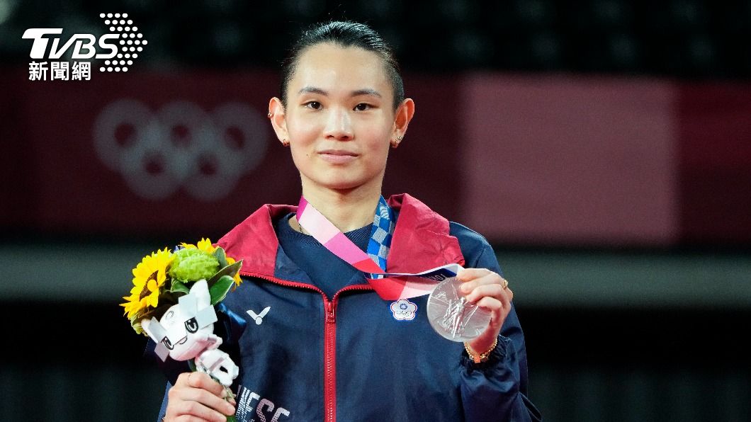 世界球后戴資穎在今年東京奧運女子單打賽奪銀，寫下亮麗佳績。（圖／達志影像美聯社）