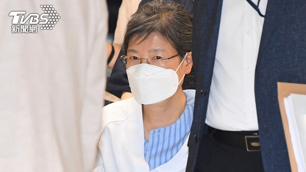 南韓前總統朴槿惠目前正在保外就醫住院中。（圖／達志影像美聯社）