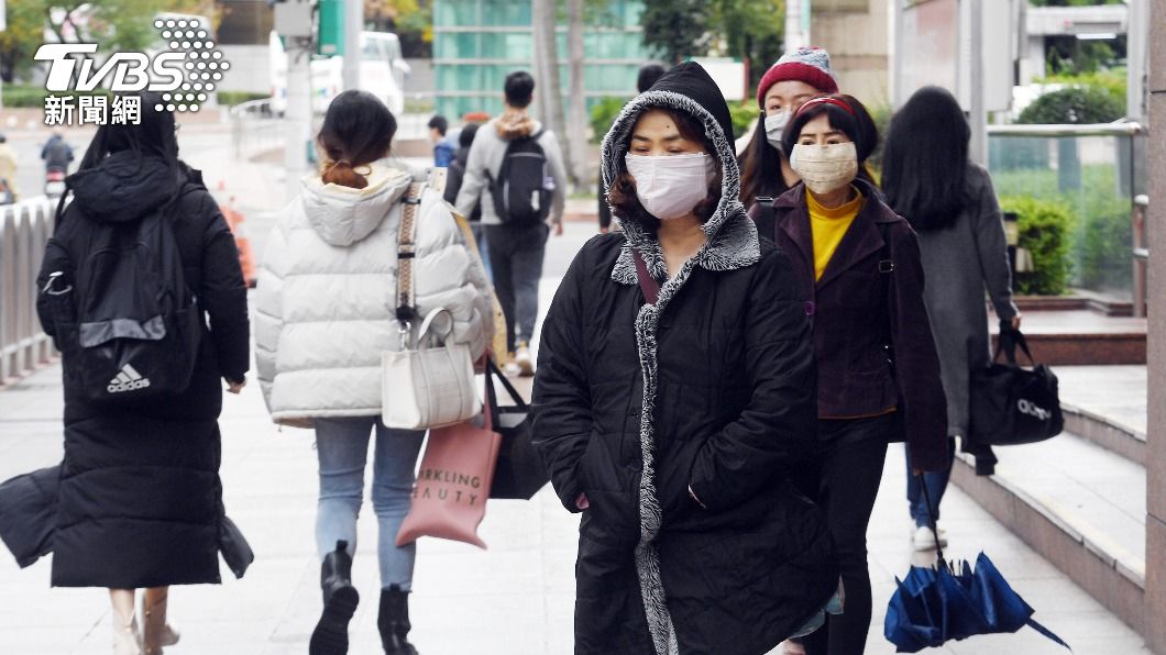 吳德榮表示，30日至元旦清晨有另一波冷空氣影響台灣。（圖／中央社）