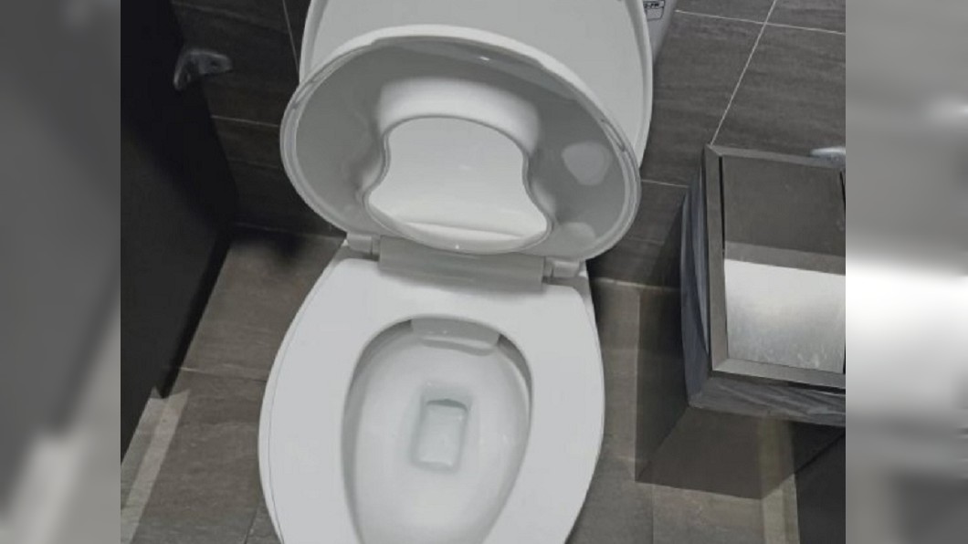 有民眾發現，家樂福廁所裡的馬桶與一般馬桶長不太一樣。（圖／翻攝自Dcard）