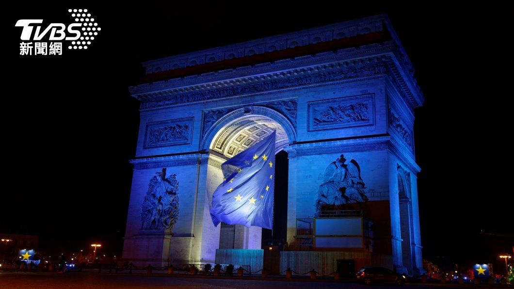 法國巴黎凱旋門。（照片來源：AP）