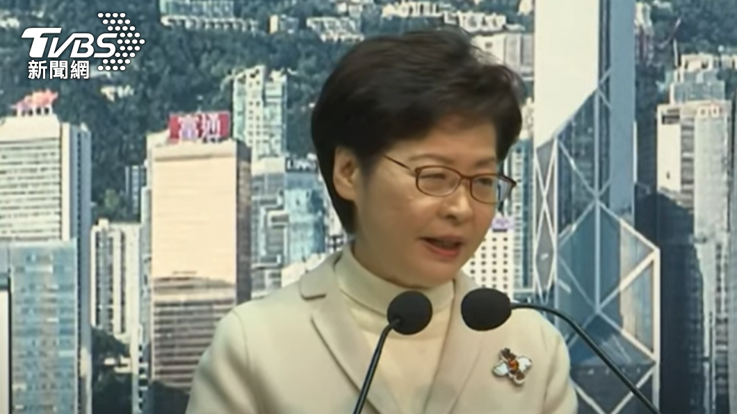 香港特首林鄭月娥今(4日)宣布，下月24日起擴大疫苗氣泡。（圖／TVB提供）