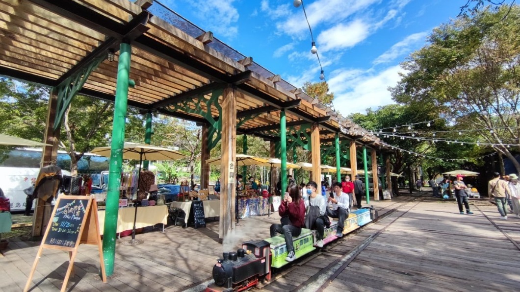 新竹縣的合興車站以「愛情車站」為主要的理念。（圖／翻攝自合興愛情車站Facebook）