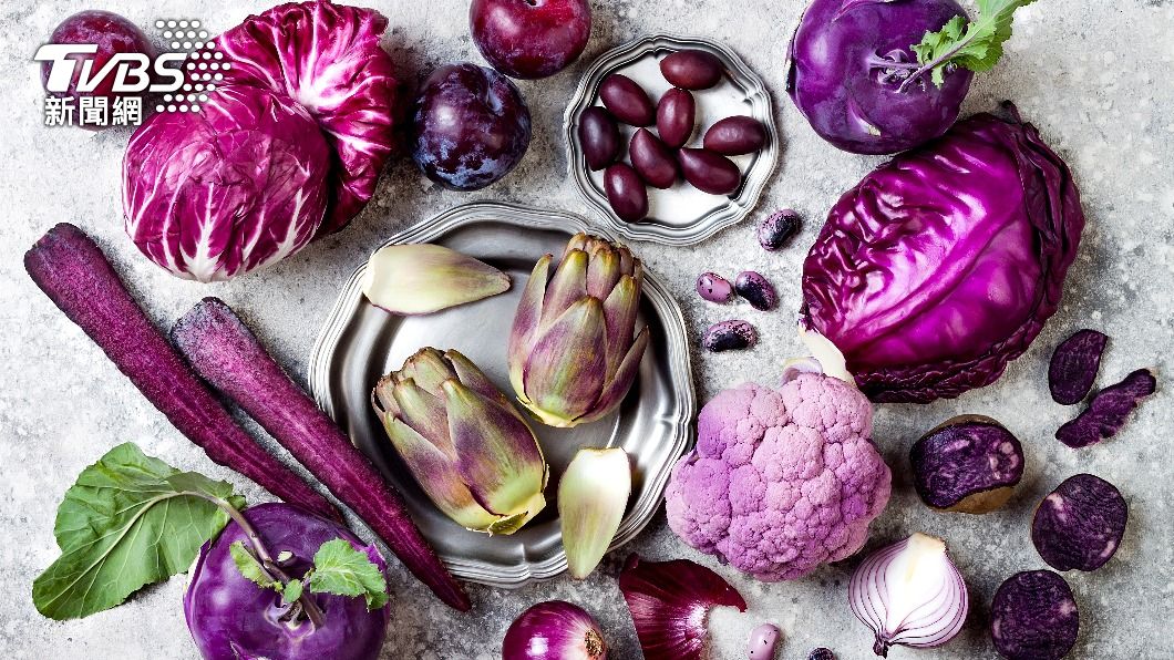 帶有紫藍色的食物對健康也很有幫助。（示意圖／shutterstock達志影像）