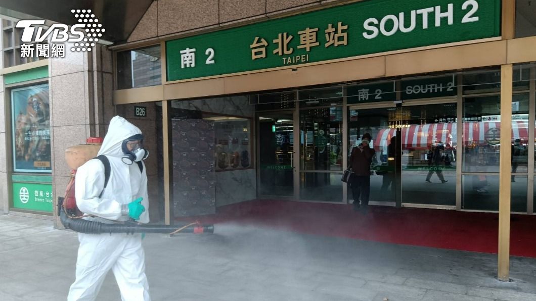 台北市今公布確診者足跡，包含台北車站在內，集中在中正、萬華區。（示意圖／北市衛生局提供）