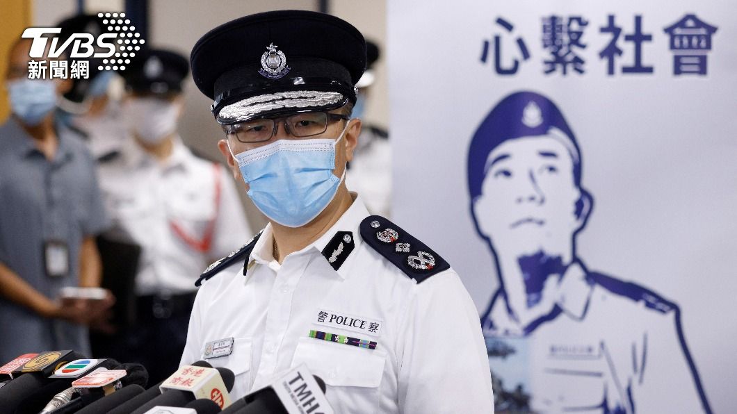 香港警務處處長蕭澤頤也被送進檢疫所隔離。（圖／達志影像路透社）