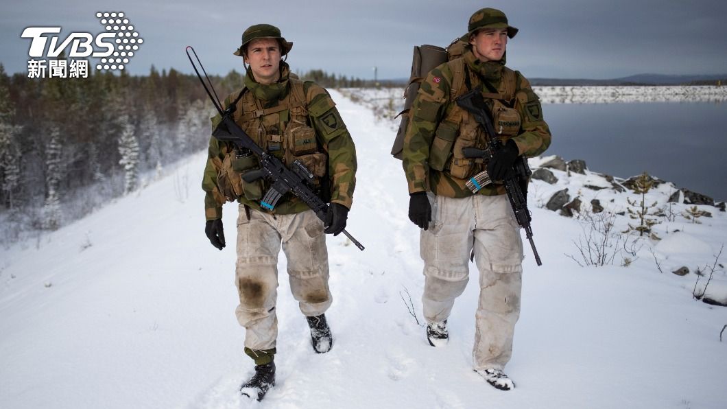 挪威軍隊肩負守衛北約組織北疆地區的責任。（圖／達志影像路透社）
