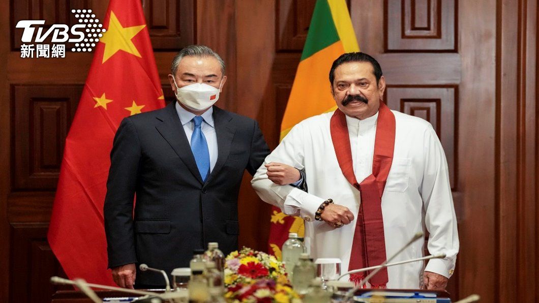 中國大陸外長王毅出訪斯里蘭卡。（照片來源：AP）