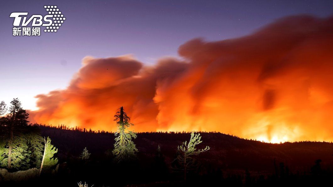 森林大火。（照片來源：AP）