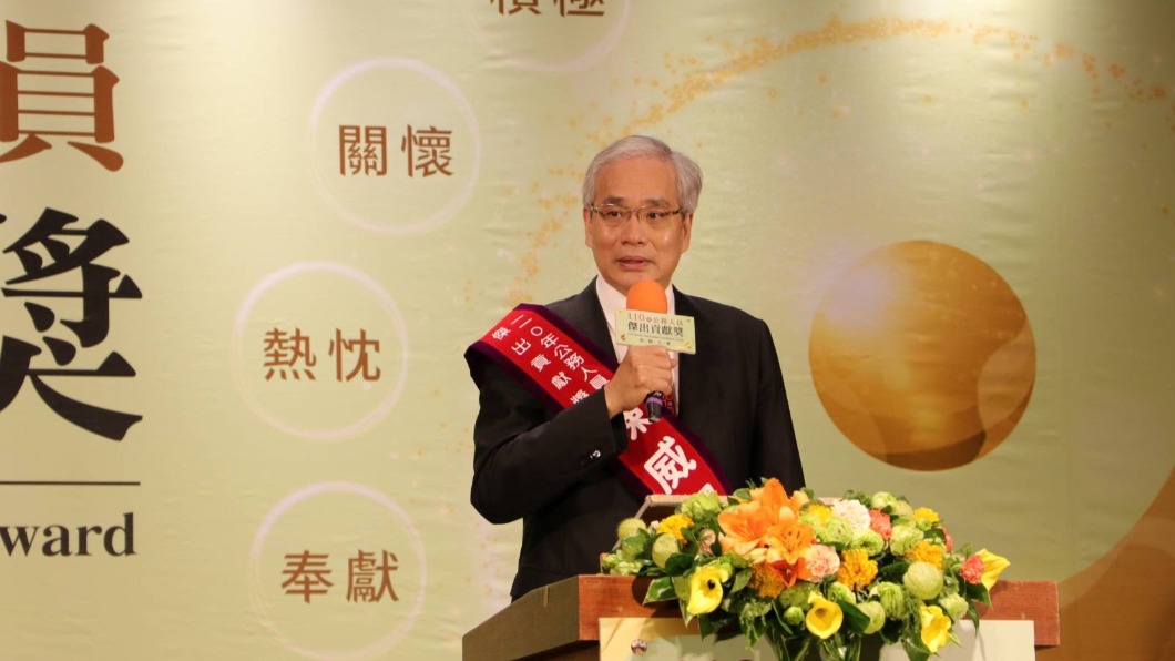 去年獲得公務人員傑出貢獻獎的陳威明為新任北榮院長。（圖／北榮提供）