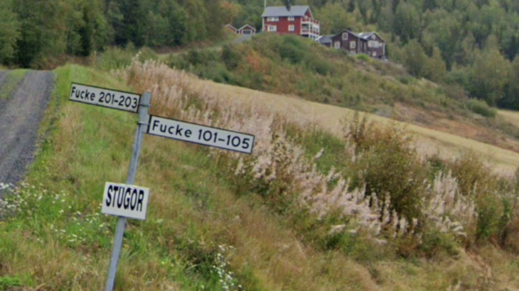 瑞典法克村居民深受地名所擾，決定向政府申請更名。（圖／翻攝自Google地圖）
