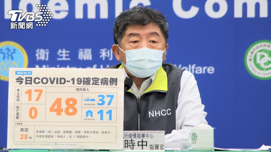  陳時中回應醫師指出台灣防疫等級「最輕鬆」。（圖／中央流行疫情指揮中心）
