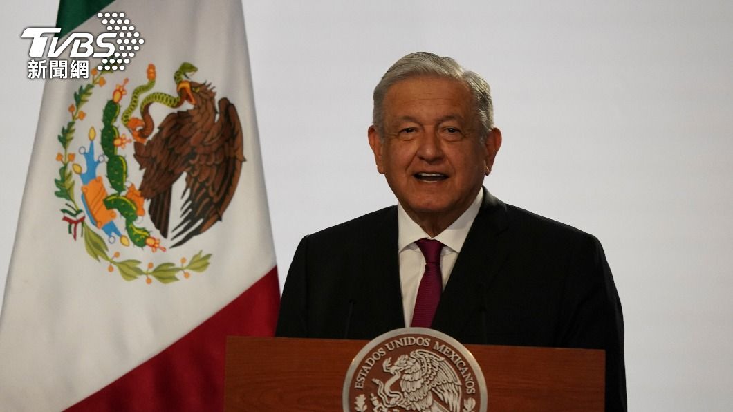 墨西哥總統日前二度感染新冠肺炎。（圖／達志影像美聯社）