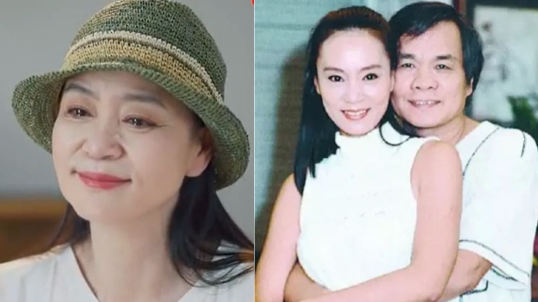 劉雪華遭未婚拋棄後，1999年與編劇老公鄧育昆結婚。（圖／翻攝自微博）