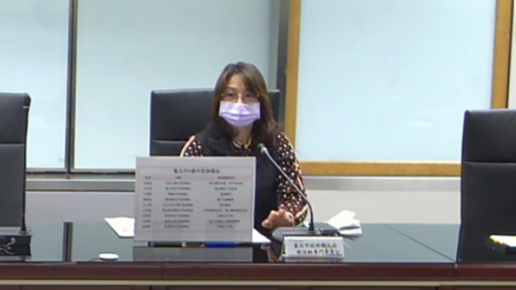 台北市衛生局今天舉行線上記者會，說明疫情狀況。（圖／翻攝衛生局記者會直播畫面）