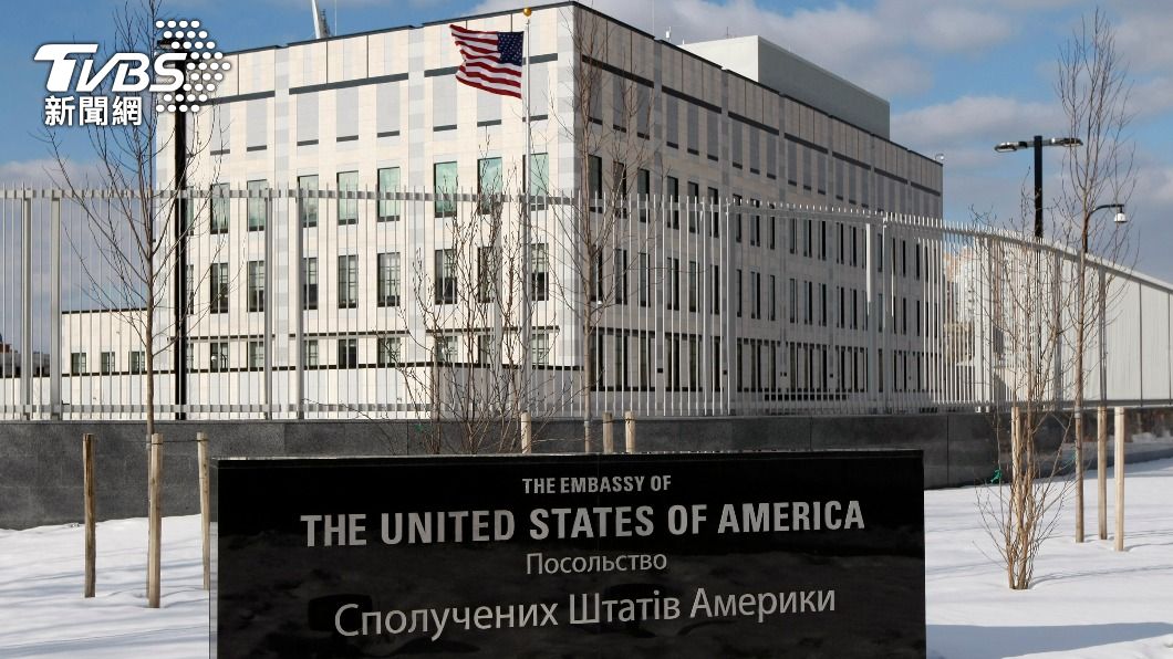 美國考慮撤離駐烏克蘭外交官家屬。（圖／達志影像路透社）