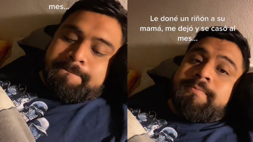 墨西哥男子捐腎給女友母親後遭很甩。（圖／翻攝自Uziel Martínez TikTok）