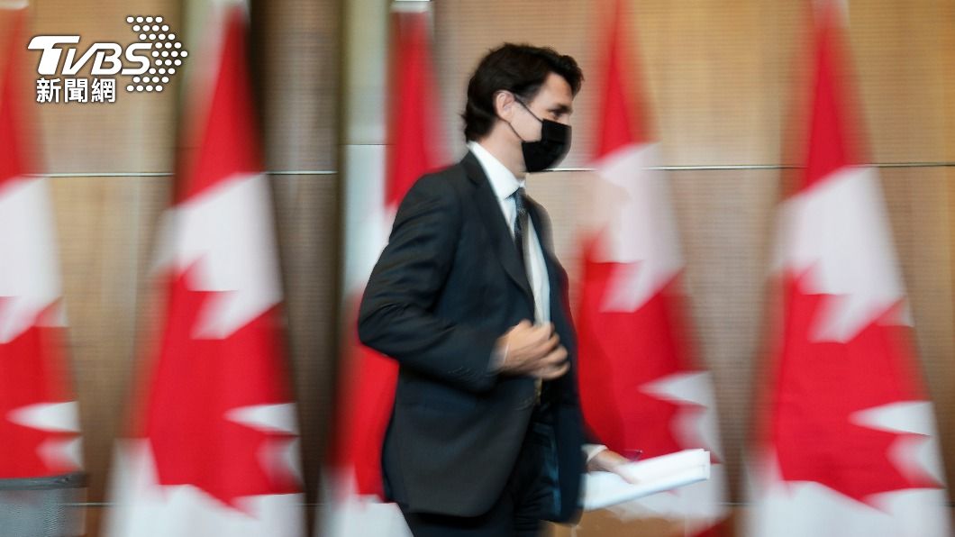 加拿大總理杜魯道表示接觸過確診者。（圖／達志影像美聯社）