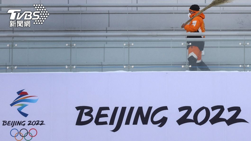北京冬奧主辦方要求選手安裝「冬奧通」的App。（圖／達志影像路透社）