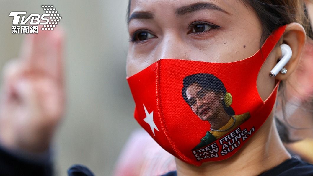 緬甸政變滿一週年。（圖／達志影像路透社）