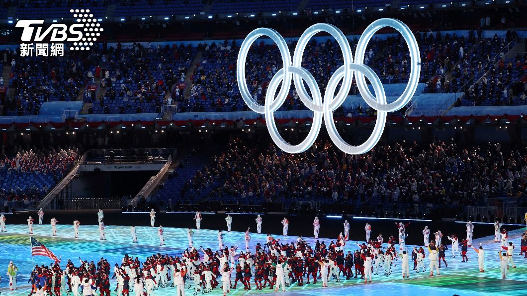 北京冬奧開幕。（圖／達志影像美聯社）