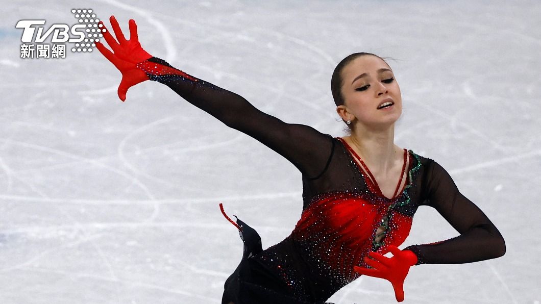 俄羅斯15歲花滑冰小將瓦莉娃。（圖／達志影像路透社）