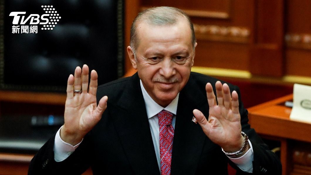 土耳其總統艾爾段染疫後康復。（圖／達志影像路透社）