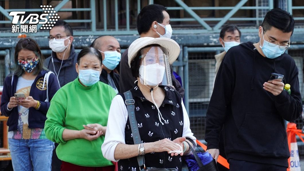 香港第五波疫情急遽升溫。（圖／達志影像路透社）