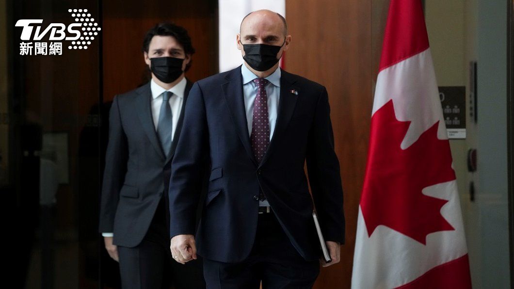 加拿大總理杜魯道和衛生部長杜克洛。（照片來源：AP）