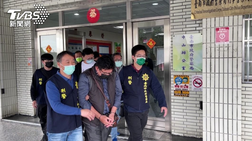 台南市刑警大隊破獲高利貸集團。（圖／中央社）