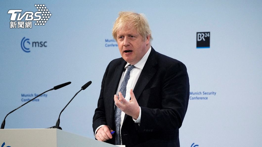 英國首相強生（Boris Johnson）。（圖／達志影像路透社）