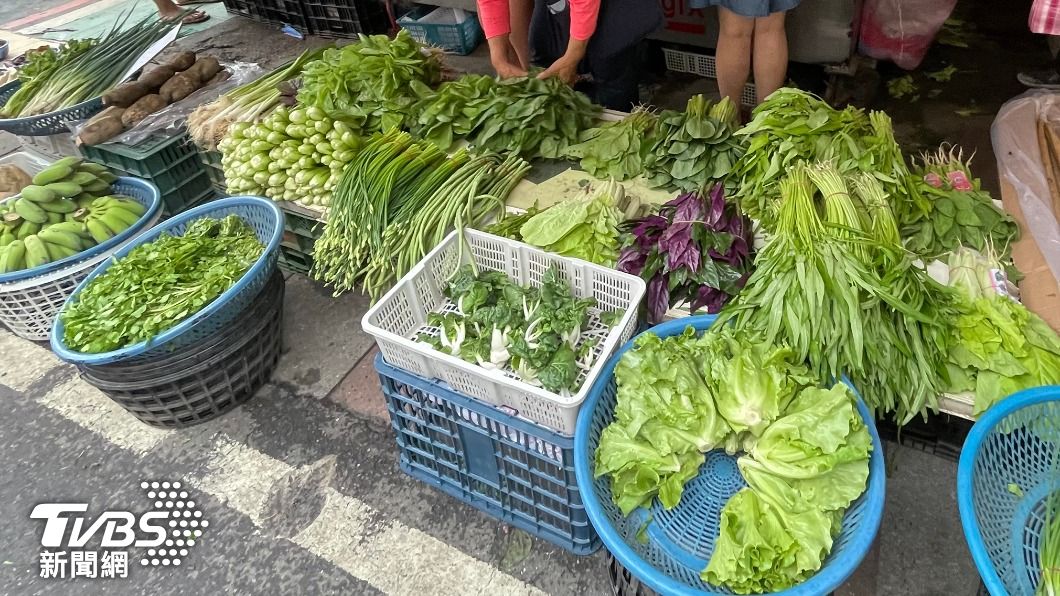 需求大增導致葉菜類蔬菜通路價格上漲。（與本事件無關。示意圖／中央社）