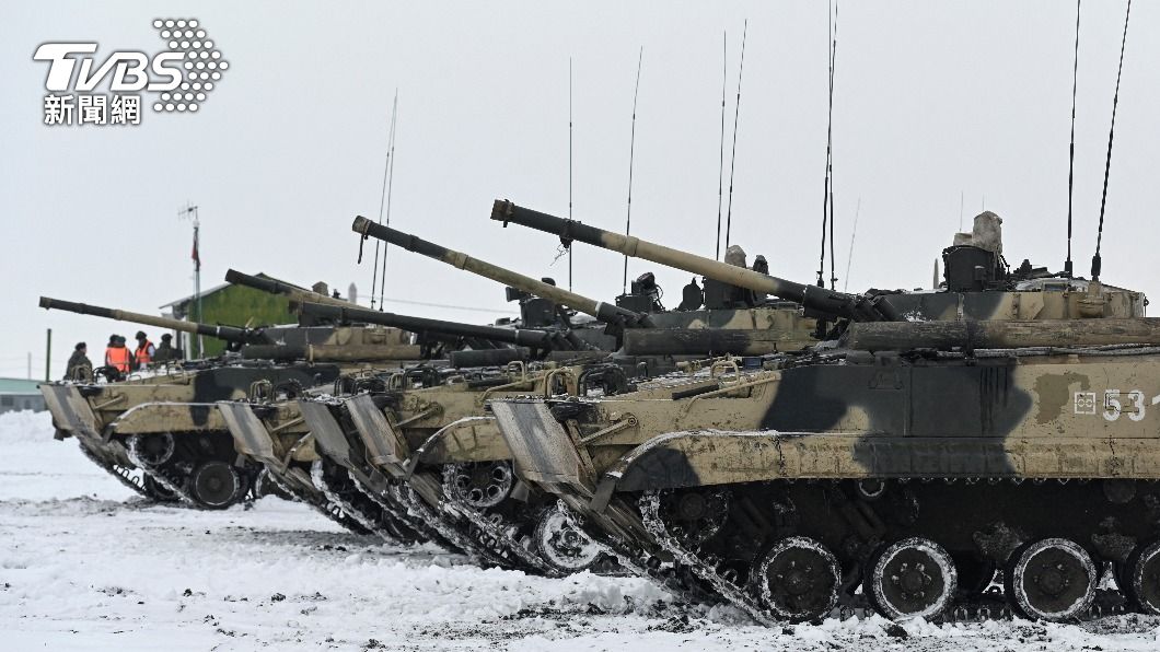 俄羅斯與烏克蘭邊境局勢緊張。（圖／達志影像路透社）