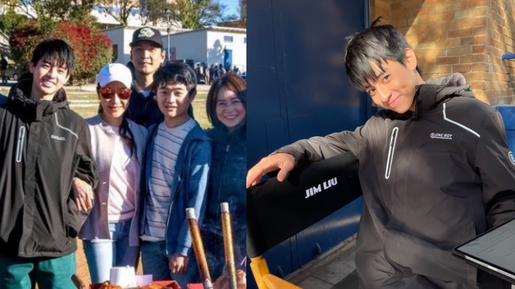 劉敬在美國與楊紫瓊、吳彥祖合作Disney+影集《西游ABC》。（圖／經紀人提供）